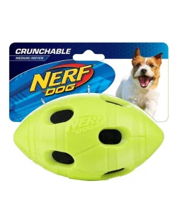 Nerf Dog Crunchable Football Dog Toy