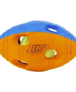 Nerf Dog Light Up Bash Football Dog Toy, Small