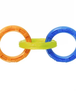 Nerf Dog Tuff Tug 3 Ring Dog Toy