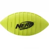 Nerf Dog Classic Squeak Ridged Football Dog Toy, Medium