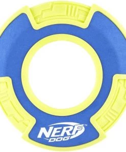 Nerf Dog Nylon & Foam Mega Tuff Fabric Flyer Dog Toy