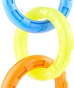 Nerf Dog Tuff Tug 3 Ring Dog Toy