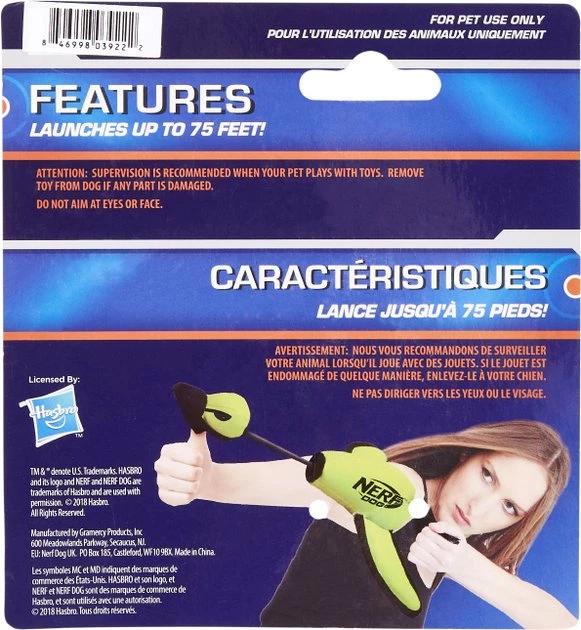 Nerf Dog Force Grip Trackshot Launching Duck Dog Toy - Image 9