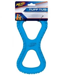 Nerf Dog Tuff Tug Tire Infinity Dog Toy, 10-in