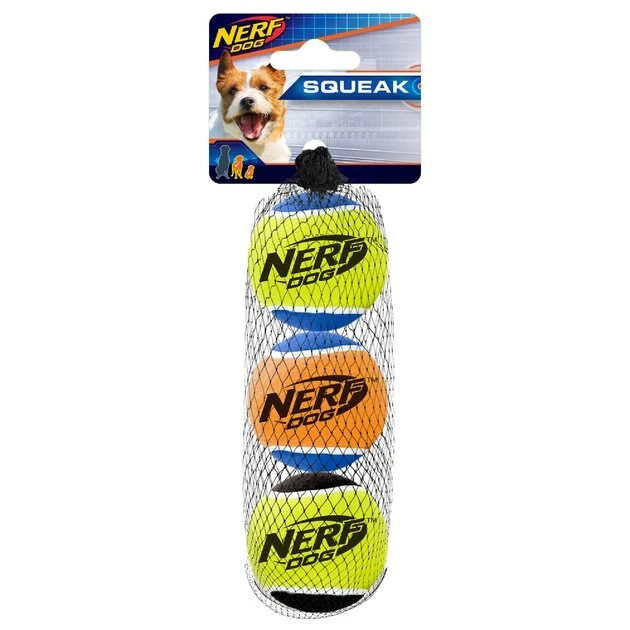 Nerf Dog Squeak Tennis Ball Dog Toy - Image 2