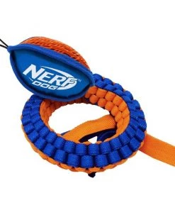 Nerf Dog Force Grip Vortex Chain Tug Dog Toy, 30-in
