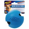Nerf Dog Squeaker Classic Rubber Wrapped Tennis Ball Dog Toy, 3-in