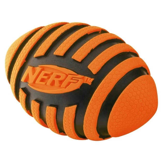 Nerf Dog Squeaker Spiral Football Dog Toy - Image 2