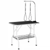 Yaheetech Dog & Cat Grooming Table, Black