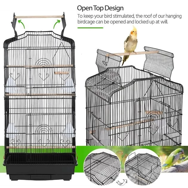 Yaheetech 36-in Bird Cage, Large - Image 6