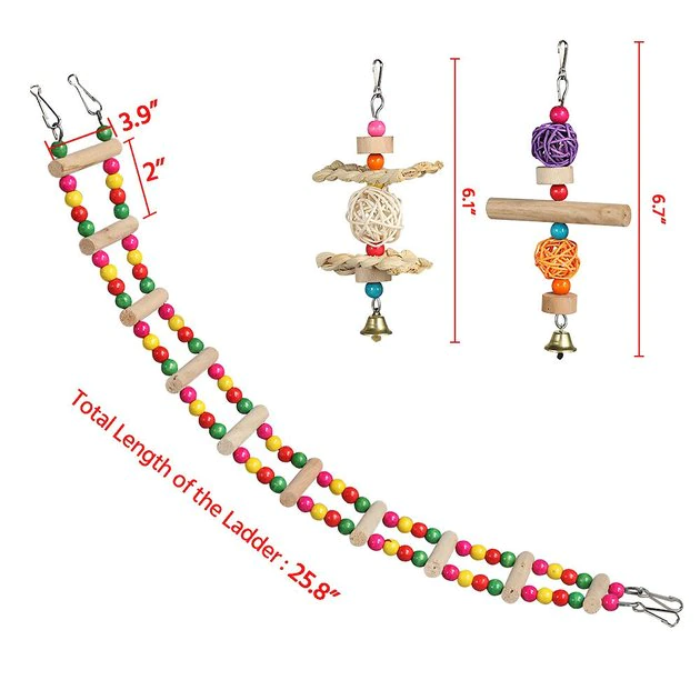 Yaheetech 39-in Parrot Bird Cage, Black, Large - Image 4