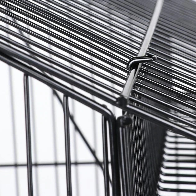 Yaheetech 39-in Parrot Bird Cage, Black, Large - Image 7