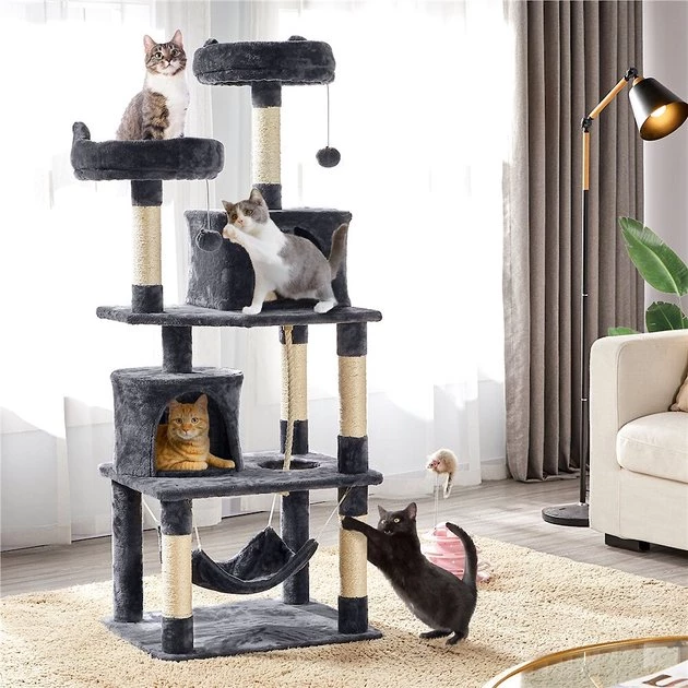 Yaheetech 62.2-in Multi-Level Cat Tree