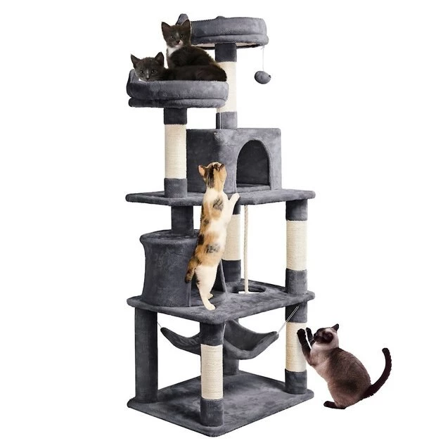 Yaheetech 62.2-in Multi-Level Cat Tree - Image 2