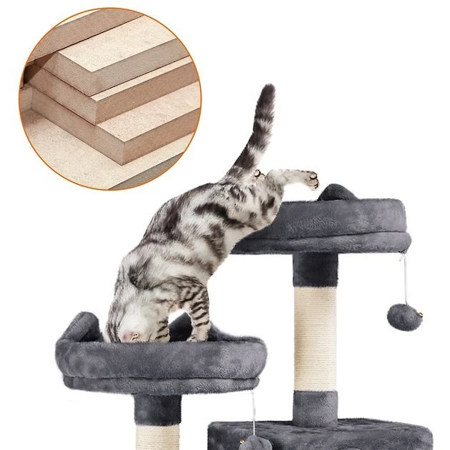 Yaheetech 62.2-in Multi-Level Cat Tree - Image 9