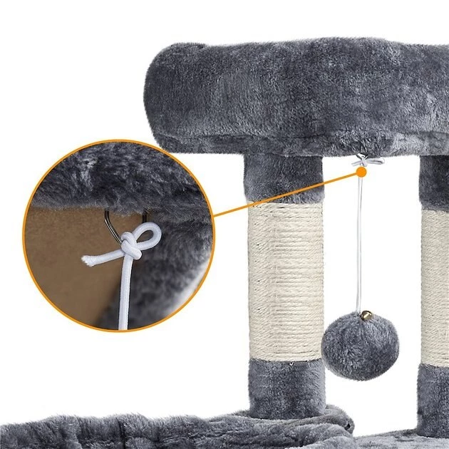 Yaheetech Professional 42-in Cat Tree - Image 8