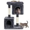 Yaheetech 33.5-in Plush Cat Tree