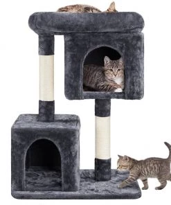 Yaheetech 33.5-in Plush Cat Tree