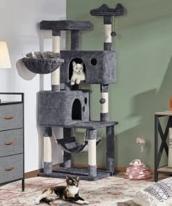 Yaheetech Multi-Level 64.5-in Cat Tree