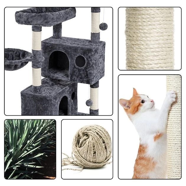 Yaheetech Multi-Level 64.5-in Cat Tree - Image 6
