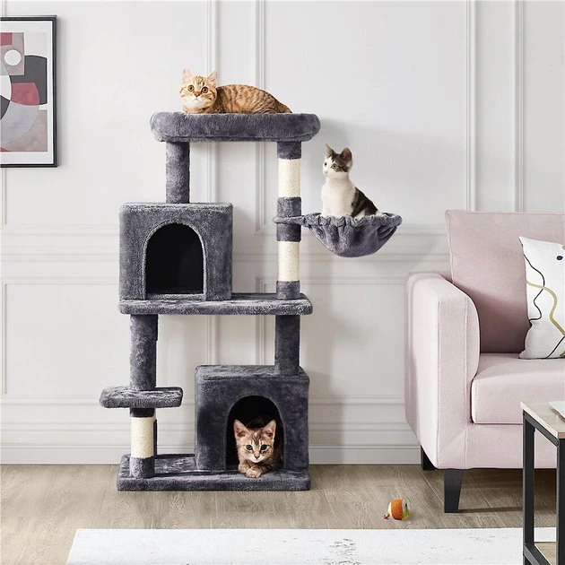 Yaheetech 46.5-in Plush Cat Tree