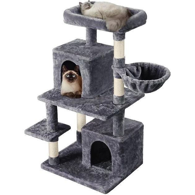 Yaheetech 46.5-in Plush Cat Tree - Image 2
