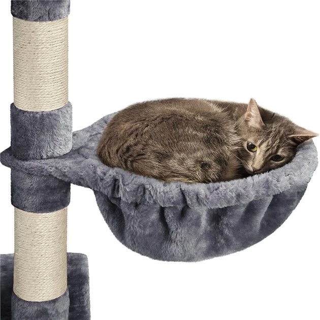 Yaheetech 46.5-in Plush Cat Tree - Image 6