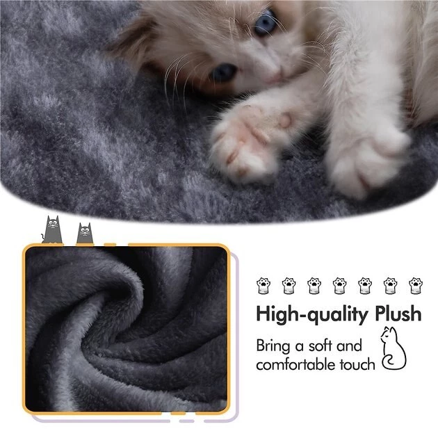 Yaheetech 46.5-in Plush Cat Tree - Image 8