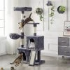 Yaheetech Multi-Level 53.5-in Plush Cat Tree