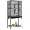Yaheetech 54-in Rolling Metal Large Parrot Cage Mobile Bird Cage with Detachable Stand
