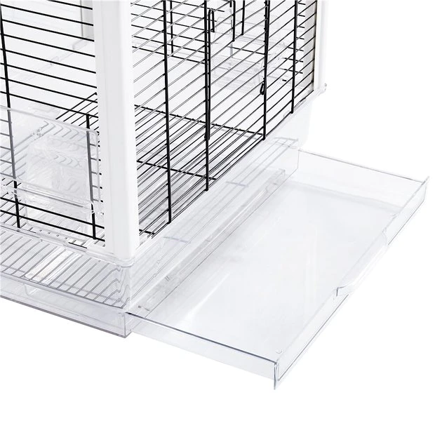 Yaheetech Open Play Top Bird Cage Transparent Parrot Cage - Image 8