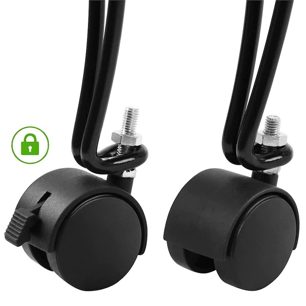 Yaheetech 57-in Rolling Meta Open Top Bird Parrot Cage, Black - Image 7