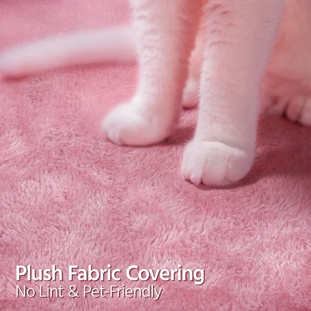 Yaheetech 36-in Cat Tree Tower, Pink, Large - Image 5