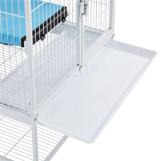Yaheetech 1-story Removable Ramp & Platform Small Pet Cage, 34-in - Image 6