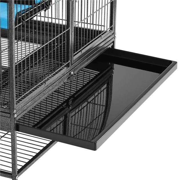 Yaheetech 2-Story Removable Ramp & Platform Small Pet Cage, 54-in - Image 8